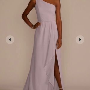 David’s Bridal Bridesmaid Dress Lavender Haze